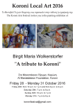 A tribute to Koroni - Painting Exhibition